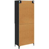  Highboard Crni hrast 69,5 x 34 x 180 cm Konstruirano drvo | shoptok.hr