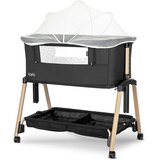 Lorelli Layla dječji krevetić 2u1, Black/Wooden | shoptok.hr