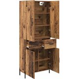  Highboard Staro drvo 69,5 x 34 x 180 cm Konstruirano drvo Slike