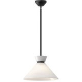  Alora Mood ALM-HALSTON-P-M-BK - Luster na štapu HALSTON 1xE27/60W/230V crna | Eponuda.com
