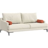 vidaXL Blazine 2 pcs Rdeče oranžna Ø 15 x 40 cm Žametna tkanina | Shoptok.si