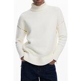 Desigual WOMEN&#39;S WHITE SWEATER Cene