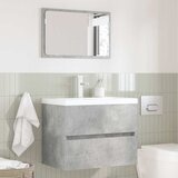  Set namještaja za kupaonicu Betonski sivi 60 x 38,3 x 45 cm | shoptok.hr