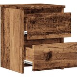  Noćni ormarići 2 kom boja drva 30x30x40 cm konstruirano drvo | shoptok.hr
