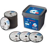 Bosch pakovanje 100 komada reznih ploča, ravna standard for metal a 60 t bf, 115x22,23x1,0mm 061599765H