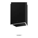 CIARKO DESIGN otočna napa CUBE W CRNA | shoptok.hr