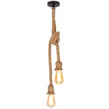 Candellux Lighting Luster na sajli VIDEA 2xE27/40W/230V braon | Eponuda.com