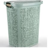 Korpa za veš sa poklopcem 42L - pistacia zelena | ePonuda.com