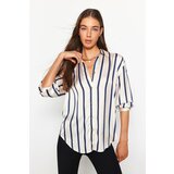 Trendyol Shirt - Ecru - Oversize Cene