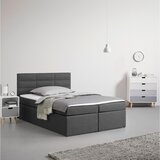 Bessagi Home Postelja Boxspring Lisa, Antracit, 140x200 Cene
