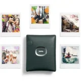 square link pocket tiskalnik midnight green