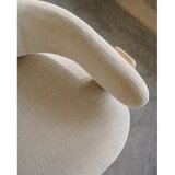 Kave Home Bež fotelj iz šenilje Granite – | Shoptok.si