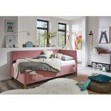 Meise Möbel Rožnata otroška postelja 120x200 cm Cool – | Shoptok.si