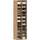 vidaXL Ormarić za cipele Artisan hrast 54x34x183 cm izrađeno drvo | shoptok.hr