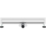  Na steni nameščena odtočna rešetka za tuš srebrna 70 cm, (5000112469) | Shoptok.si