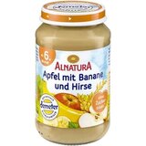 Alnatura bio otroška hrana, jabolko z banano in prosom Cene