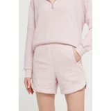 Ugg Kratke hlače ženske, roza barva, 1152769