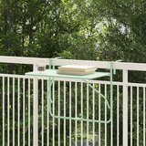 vidaXL Zunanji miza Mint zelena Kovina Standardna Zložljiva Vrtna miza | Shoptok.si
