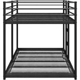  na kat bez madraca crni 90x190 cm čelik | shoptok.hr