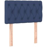  Box spring postelja z vzmetnico modra 80x200 cm blago, (20892964) | Shoptok.si