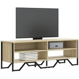 Maison Chic TV omarica - TV stojalo - Televizijska omarica sonoma hrast 122x34x41 cm inženirski les, (21702234) | Shoptok.si