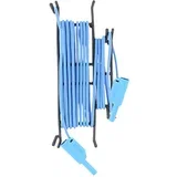 A 1526 varnostni merilni kabel [banana moški konektor 4 mm - banana moški konektor 4 mm] 5 m modra 1 kos, (20423213)