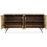 MOME Komoda od masivnog manga u prirodnoj boji 175x78x40 cm Priya – | shoptok.hr