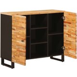  Pomoćni ormarić Smeđa 90 x 33 5 x 75 cm Čvrsto drvo manga | shoptok.hr