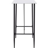  5-dijelni barski set od tkanine crni | shoptok.hr