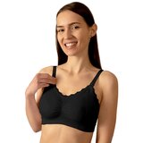 BabyOno grudnjak antibakterijski D70-75, crni | shoptok.hr