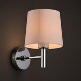 Brilagi zidna svetiljka monte 1xE27/15W/230V bež/sjajni hrom | Eponuda.com