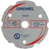 Dremel Karbidna rezna ploča DSM 500 (Promjer rezne ploče: 77 mm, Prikladno za: Drvo, Dubina reza: 20 mm, 1 Kom.) | shoptok.hr