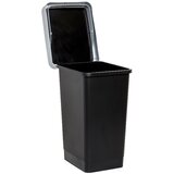 Tatay kanta za smeće 25l polipropilen, crno-siva, smart swing | shoptok.hr