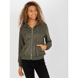 RUE PARIS Sweatshirt-RV-BL-8226.11X-khaki | Shoptok.si