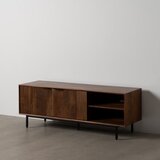 Ixia Smeđa TV komoda od masivnog manga 140x50x40 cm Sagara – | shoptok.hr