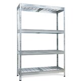 AR SHELVING regal 180 x 150 x 60 cm, mreža galvan, 4 police, 300 kg/polico, 8586002702460 Cene