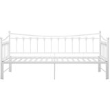  Za krevet na razvlačenje bijeli metalni 90 x 200 cm | shoptok.hr
