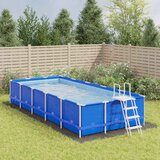 Platno za tlo ispod bazena svjetlosivo 750x370 cm poliesterska Cijene