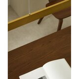 Kave Home LED viseča svetilka v zlati barvi s kovinskim senčilom Boadella – | Shoptok.si