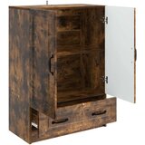  Strani šal Dimljen hrast 66 x 34,5 x 92 cm Inženirski les, (5000217785) | Shoptok.si