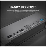 Fantech Gaming CG80 Midi crno gejmersko kućište | Eponuda.com