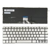  Tastatura za laptop HP Pavilion X360 14-EK 14-EC veliki enter sa pozadinskim osvetljenjem, srebrna ( 111791 ) | Eponuda.com