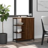 vidaXL Komoda boja smeđeg hrasta 70 x 30 x 80 cm od konstruiranog drva Cijene