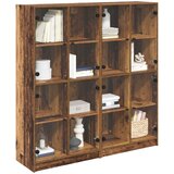  Highboard 2 pcs Staro drvo 68 x 37 x 142 cm Konstruirano drvo | Eponuda.com