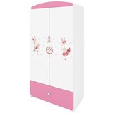  Dječji ormar - ZEKO S LEPTIRIMA - rozi | shoptok.hr