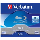 Verbatim BD-R Blu-Ray Disk SL 25 GB 6x običajna škatla | Shoptok.si