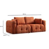 Atelier Del Sofa amaris 2 seater orange 2-seat sofe | ePonuda.com