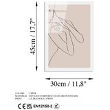 WALLXPERT dekorativna slika od kaljenog stakla uv 1041 30 x 45 | ePonuda.com