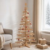  Drveno božićno drvce KOTKA 180 cm Masivna borovina | shoptok.hr