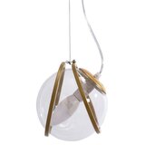 Toolight viseća svjetiljka APP1089-1CP zlatna transparent | shoptok.hr